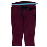 Rock & Republic Skinny Jeans - 29W UK 8 Red Cotton Blend