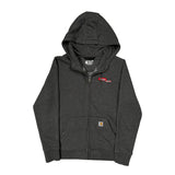 Age 12-14 Carhartt Hoodie - Large Gray Cotton