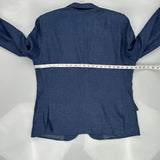 Burberry Blazer - 2XL Blue Wool Blend