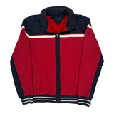 Tommy Hilfiger Track Jacket - Large Navy Cotton