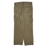 Wrangler Cargo Trousers - 36W 34L Khaki Cotton