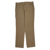 Carhartt Carpenter Trousers - 34W 34L Khaki Cotton