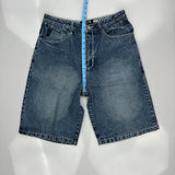 Brooklyn Xpress Denim Shorts - 32W 11L Blue Cotton