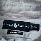 Big Pony Ralph Lauren Shirt - XL Blue Cotton