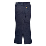 Carhartt Cargo Cargo Pants - 30W 33L Gray Cotton