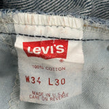 Made In USA Levis Jeans - 32W 30L Blue Cotton