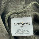 Carhartt Hoodie - Medium Green Cotton Blend