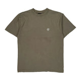 Timberland T-Shirt - Small Khaki Cotton