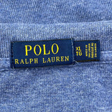 Polo By Ralph Lauren 1/4 Zip - XL Blue Cotton