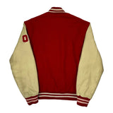 Lc Holloway College Varsity Jacket - XL Red Wool Blend