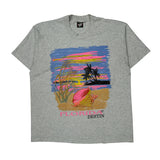 Single Stitch Florida Destin Screen Stars Graphic T-Shirt - XL Multicoloured Cotton Blend