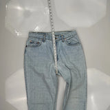 Made In Canada 550 Levis Jeans - 31W US 8 Light Wash Cotton