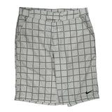 Nike Fitdry Nike Checked Shorts - Largew 10L Black Polyester