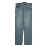 501 Levis Jeans - 33W 34L Light Wash Cotton