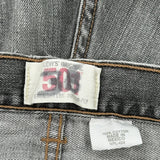 501 Levis Jeans - 34W 30L Grey Cotton