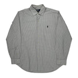 Polo By Ralph Lauren Checked Shirt - Large Black Cotton