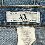 Made In USa Armani Exchange Denim Shorts - 34W 7L Blue Cotton
