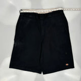 Dickies Chino Shorts - 34W 11L Black Cotton