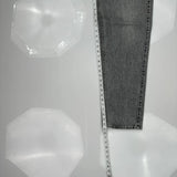 Silver Tab Levis Relaxed Jeans - 33W 32L Gray Cotton