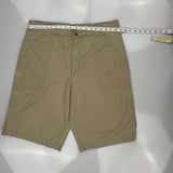 Dickies Cargo Shorts - 36W 11L Khaki Cotton