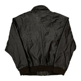 A-2 Flight American Born Leather Jacket - Large Brown Leather
