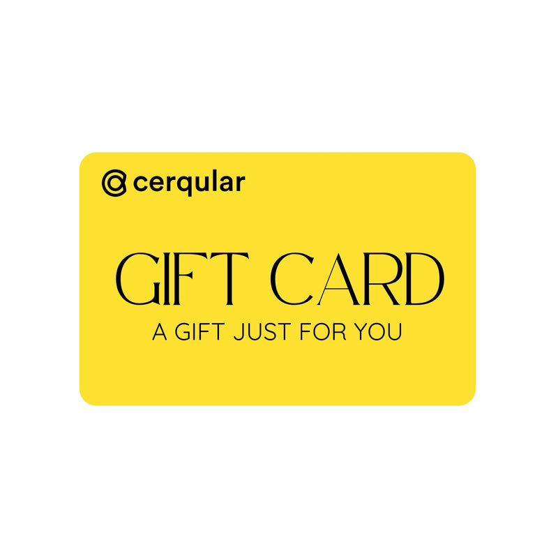 Cerqular Gift Card - Yellow