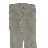CARHARTT Mens Cotton Blend Relaxed Fit W40 L34 Workwear Trousers Zip Closure