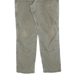 CARHARTT Mens Cotton Blend Relaxed Fit W40 L34 Workwear Trousers Zip Closure