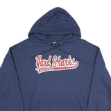 PORT & COMPANY Mens Blue Yard Sharks Softball Pullover Hoodie XL Sportswear