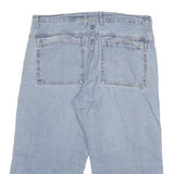 GO SOUTHERN Mens Denim Light Blue Cargo Shorts XL W32 Casual Cotton Blend