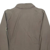 JACK WOLFSKIN Womens Beige Cotton Blend Jacket Zip UK 10 Casual Outdoor