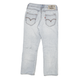 LEVI'S Mens Jeans Blue Regular Straight Denim Light W30 L26 Casual Wear