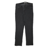 LEVI'S Womens Jeans Black Slim Skinny Denim Medium W31 L28 Stylish Classic
