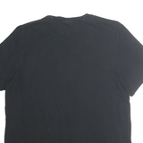 ADIDAS Mens Black Team Colorado Volleyball Graphic T-Shirt L Crew Neck Short