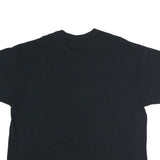 NFL Mens Black Carolina Panthers Football Graphic T-Shirt 2XL Crew Neck Short