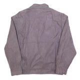 KEMPEL Mens Grey Jacket M Polyester Blend Button Closure Casual Classic