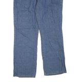 CALVIN KLEIN JEANS Womens Regular Fit Blue Denim Straight Jeans W33 L30 Casual