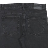 DKNY Womens Shorts Black Bedford Slim Fit L W32 Denim Casual Stylish