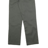 DICKIES Mens Regular Fit Green Cotton Blend Trousers W30 L32 Workwear Straight