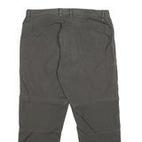 FJALLRAVEN Womens Polyester Grey Regular Fit Straight Trousers W32 L26 Casual