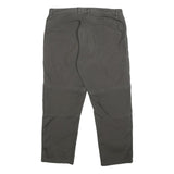 FJALLRAVEN Womens Polyester Grey Regular Fit Straight Trousers W32 L26 Casual