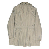 WELLENSTEYN Womens Beige Jacket M Polyester Blend Button Plain Stylish