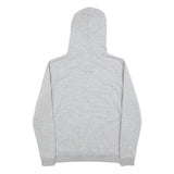 ALPHA INDUSTRIES Mens Grey Hoodie S Cotton Blend Pullover Casual Sweatshirt