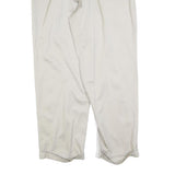 NAUTICA Mens Regular Fit Beige Cotton Blend Trousers W36 L30 Classic Zip Closure