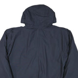 BERNE Mens Navy Blue Therma Zip Jacket 2XL Polyester Blend Hooded Workwear
