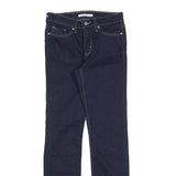 LEVI'S 314 Womens Jeans Blue Slim Straight Denim Medium W27 L32 Stylish