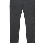 LEVI'S 512 Tapered Mens Jeans Black Slim Tapered Denim Medium W31 L30 Zip