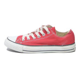 CONVERSE Womens Canvas Low Top Trainers Red UK 5 Classic Lightweight Lace-Up