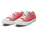 CONVERSE Womens Canvas Low Top Trainers Red UK 5 Classic Lightweight Lace-Up