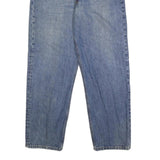 LEVI'S 550 Tapered Mens Jeans Blue Relaxed Cotton Medium W38 L32 Classic Zip
